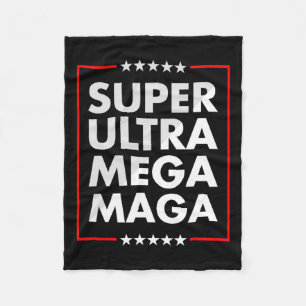 Manta Polar Ultra Mega Maga Trump Republicano partidario del P
