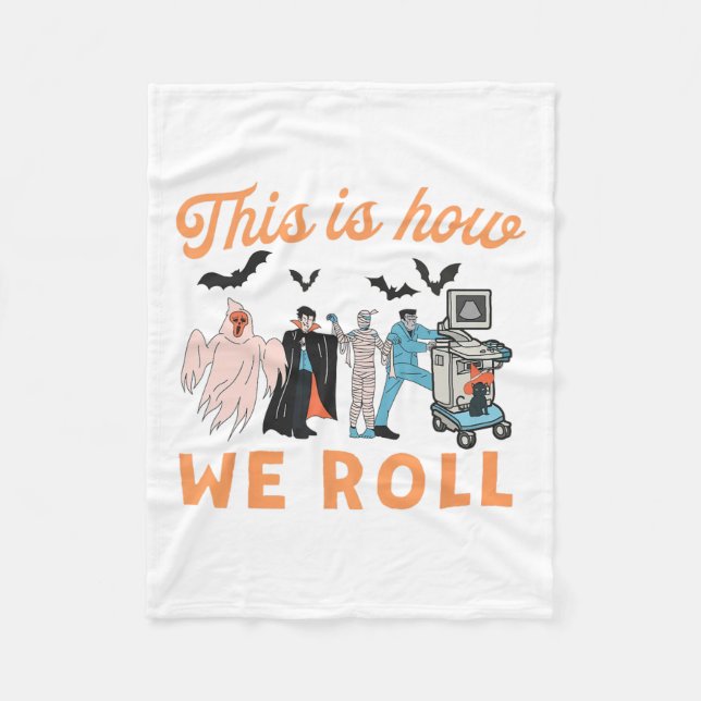 Manta Polar Ultrasonido Tech Ghosts Sonógrafo Vascular Tech H (Anverso)