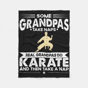 Manta Polar Un abuelo Naps Real Abuelo Do Karate