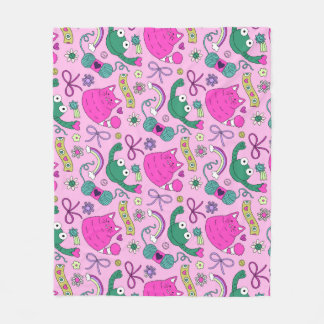 Manta Polar "Un amigo para todos" Kitty Frog Friends