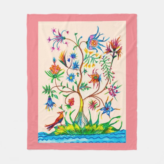 Manta Polar Un árbol de la vida (Anverso)