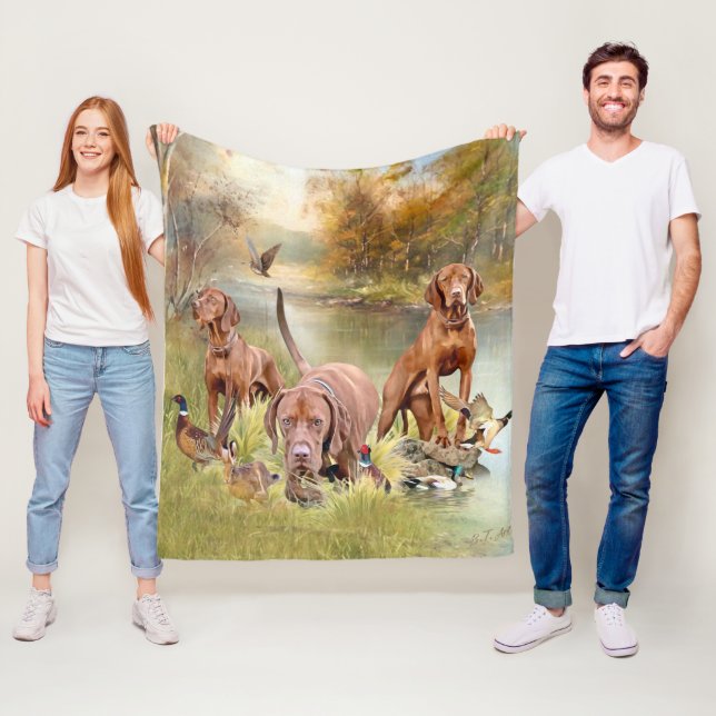 Manta Polar Un aristócrata versátil en la Vizsla húngara (In situ)