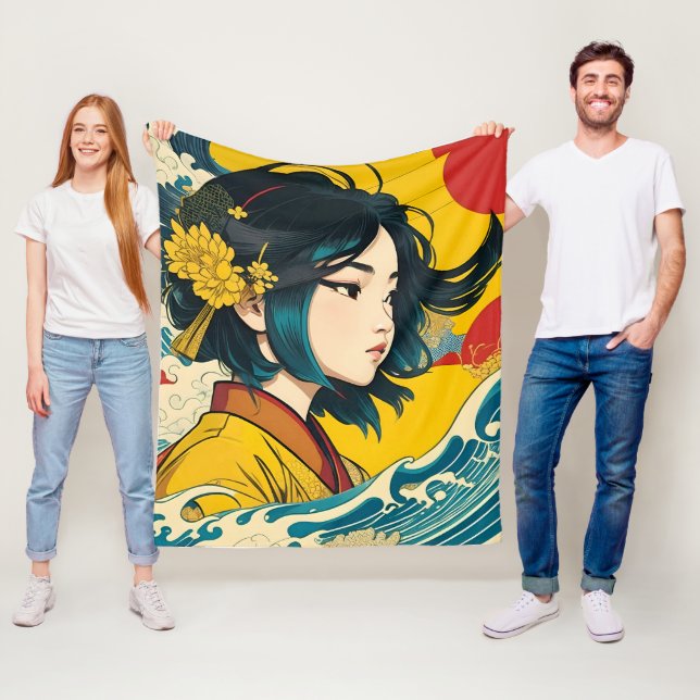 Manta Polar Un Chica vietnamita en pleno auge (In situ)