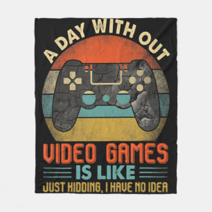 Manta Polar Un día sin videojuegos es como un videojugador div