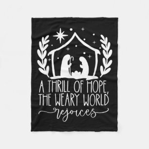 Manta Polar Un Grito De Esperanza Natividad Cristiana Merry Ch