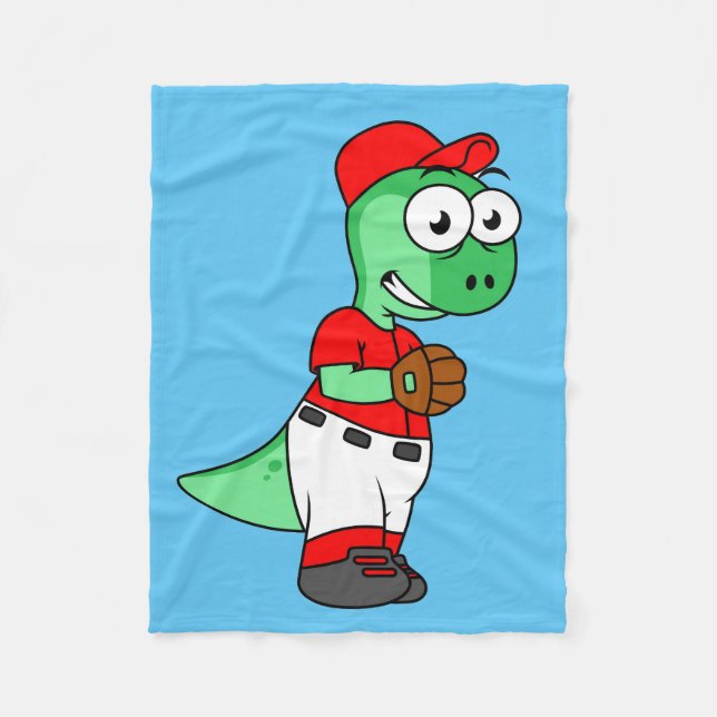 Manta Polar Un lanzador de béisbol paquicefalosaurio. (Anverso)