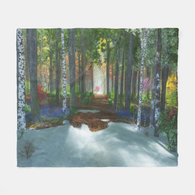 Manta Polar Un largo día de fiesta (Frente (Horizontal))