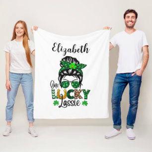 Manta Polar Un Lucky Lassie Fleece Blanket