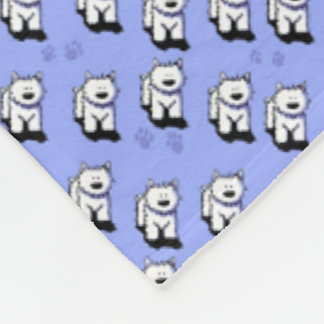 Manta Polar Un meneo de Westies KiniArt 