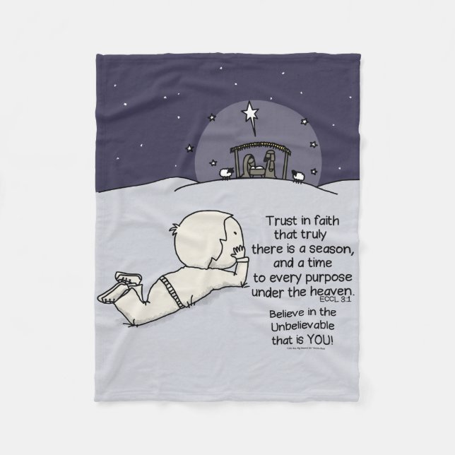 Manta Polar Un momento para cada propósito (Anverso)