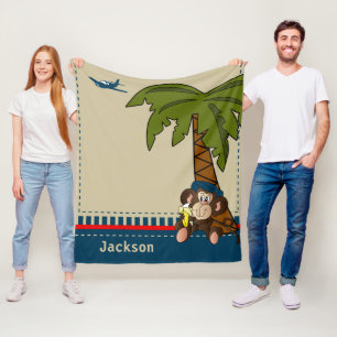 Manta Polar Un mono tropical pequeño