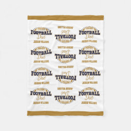 Manta Polar Un padre de fútbol de pequeño tamaño