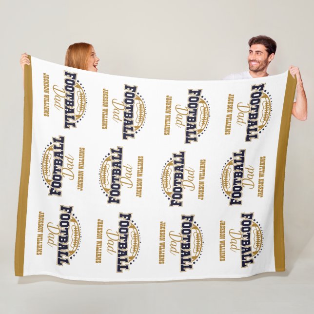 Manta Polar Un padre de fútbol de tamaño pequeño (In situ)