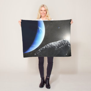 Manta Polar Un Pequeño Hippocamp De La Luna De Neptuno.