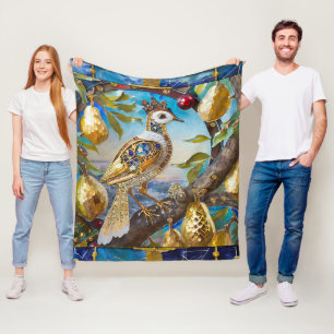 Manta Polar Un perdiz en un árbol de peras