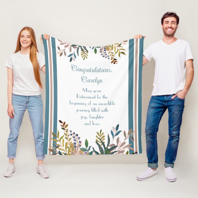 Manta Polar ¡Un regalo increíble! cobertizo de jubilación del  (In situ)