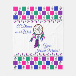 Manta Polar ¡Un sueño es un deseo que su corazón hace! Paño