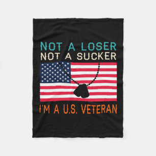 Manta Polar Un Sueño Perdedor Soy Un Veterano Biden 2020 Anti