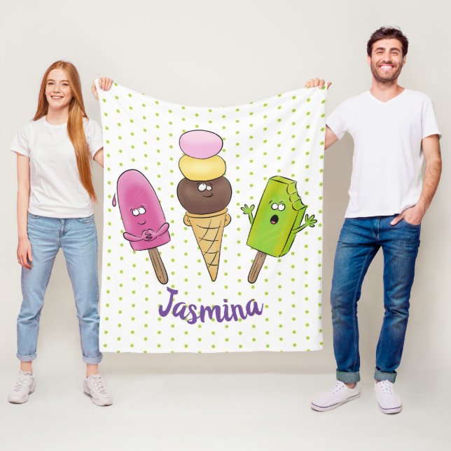 Manta Polar Un trío de personalizado de helados de helado de s (In situ)