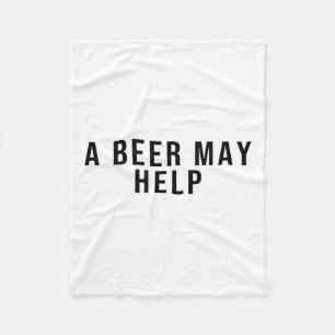 Manta Polar Una cerveza puede ayudar