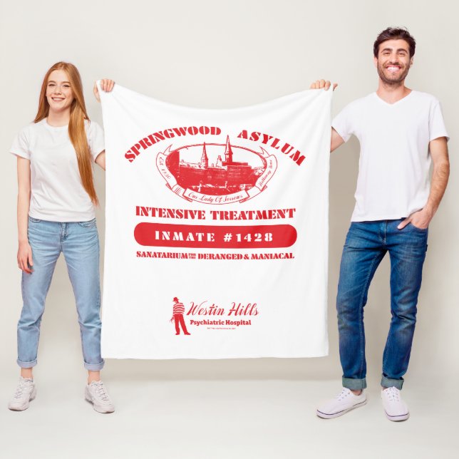 Manta Polar Una pesadilla en la calle Elm | Asilo de Springwoo (In situ)