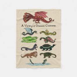 Manta Polar Una variedad de criaturas draconicas