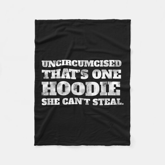 Manta Polar Uncircised Thats One Hoodie She Cant Steal Funny A (Anverso)