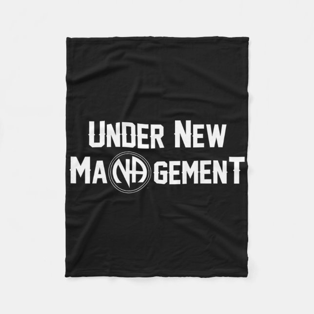 Manta Polar Under New Management Narcotics Anonymous Design  (Anverso)