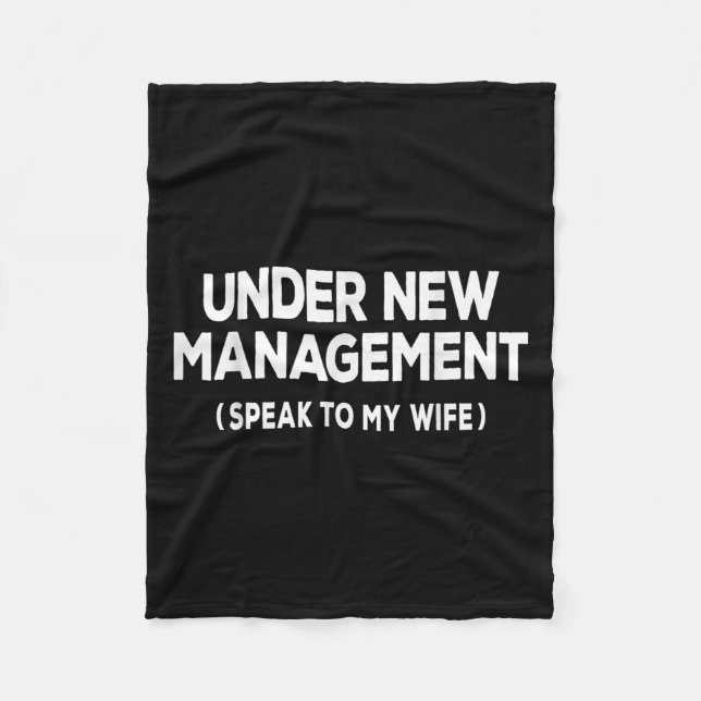 Manta Polar Under New Management Speak To My Wife Fun Newlywed (Anverso)