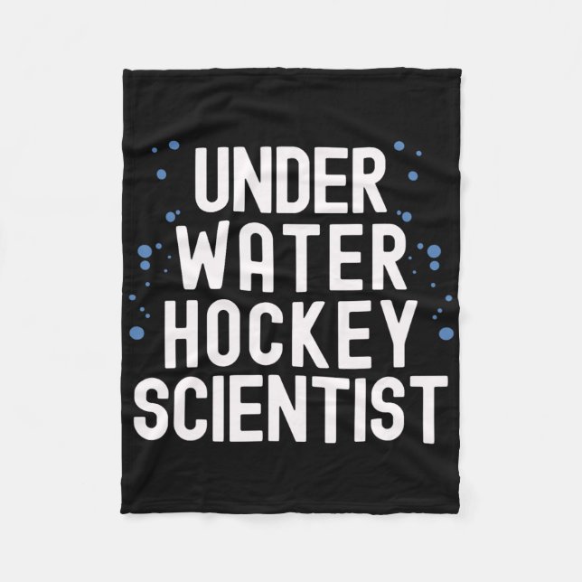Manta Polar Underwater Hockey Player Swimming Team Sport Quote (Anverso)