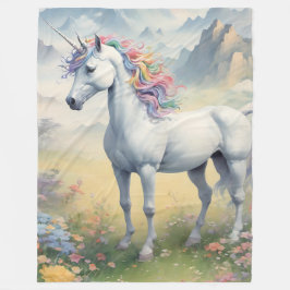 Manta Polar Unicorn Fleece Blanket