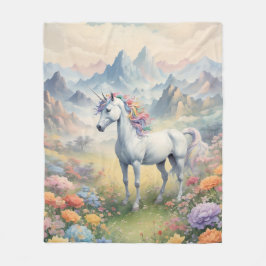 Manta Polar Unicorn Fleece Blanket