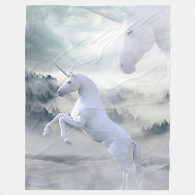 Manta Polar Unicornio (Anverso)