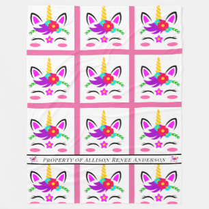 Manta Polar Unicornio