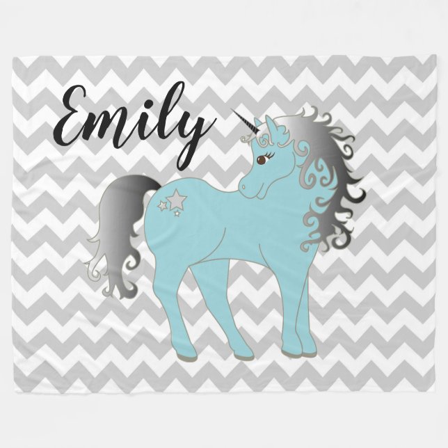 Manta Polar Unicornio (Frente (Horizontal))