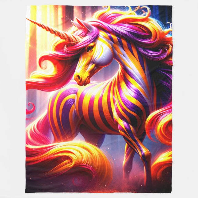 Manta Polar Unicornio (Anverso)