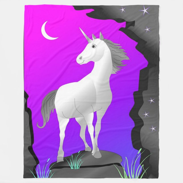 Manta Polar Unicornio (Anverso)