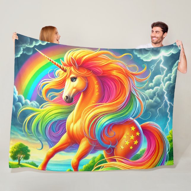 Manta Polar Unicornio (In situ)