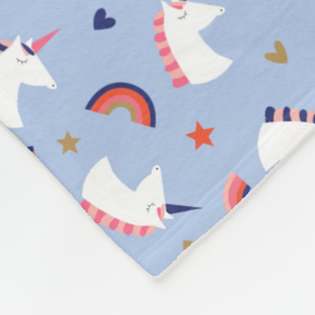 Manta Polar Unicornio (Esquina)