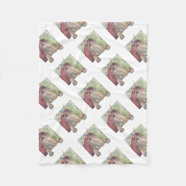 Manta Polar Unicornio (Anverso)