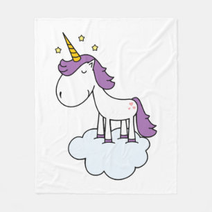 Manta Polar Unicornio Adorable