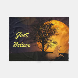 Manta Polar Unicornio de medianoche