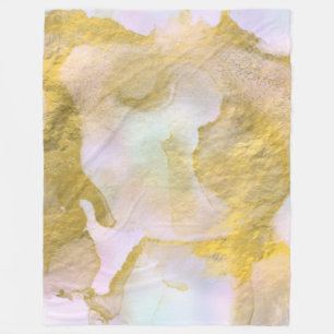 Manta Polar *~* Unicornio Holográgico Pastel Gold AP1 