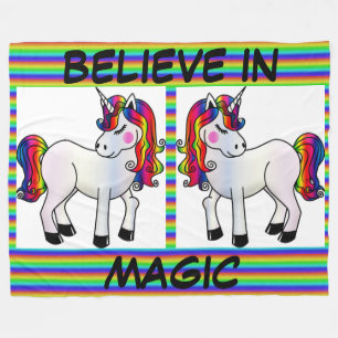 Manta Polar Unicornio mágico