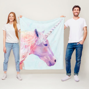 Manta Polar Unicornio místico