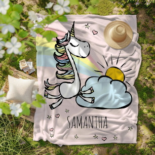 Manta Polar Unicornios mágicos