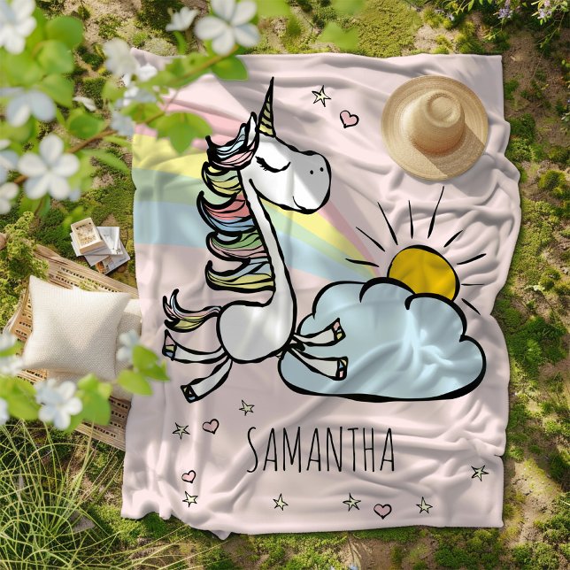 Manta Polar Unicornios mágicos (A blanket to all magical creatures!)