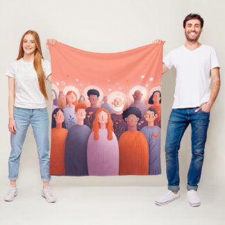 Manta Polar Unidos en Amabilidad