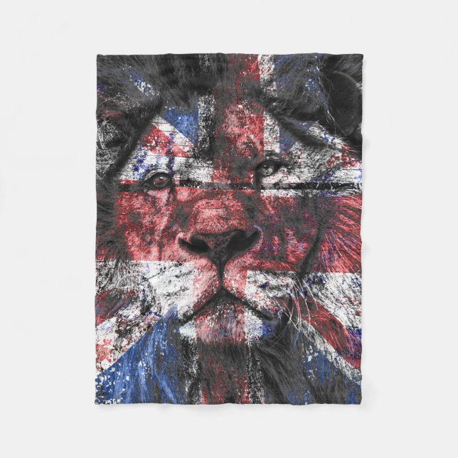 Manta Polar Union Jack Lion (Anverso)