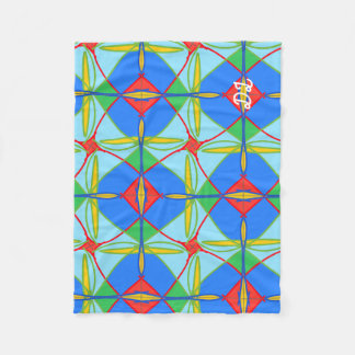 Manta Polar Unique Pattern Abstract  Fleece Blanket